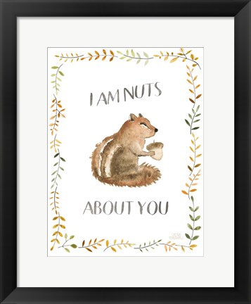 Framed Woodland Whimsy IX Print