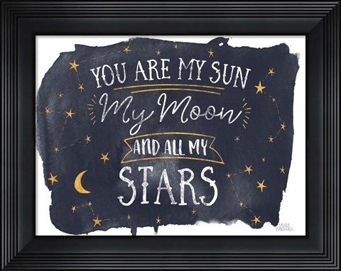 Framed Celestial Love IV Print