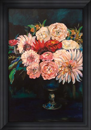 Framed Newport Bouquet v2 Print