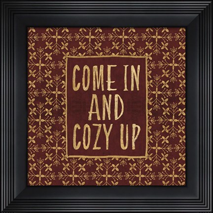 Framed Cozy Up Print