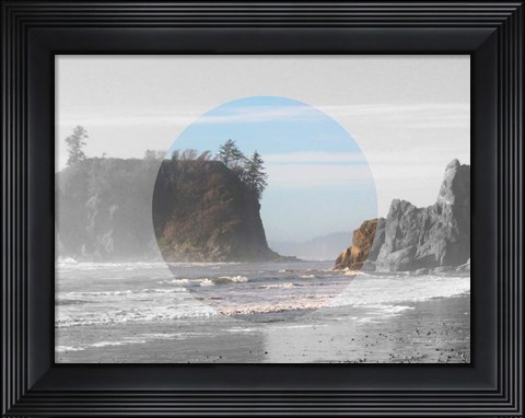 Framed Bold Adventures V v2 No Words Print