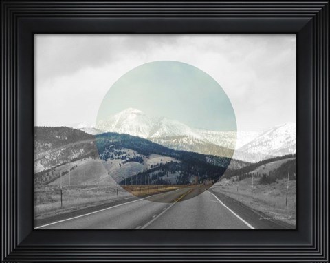 Framed Bold Adventures I v2 No Words Print