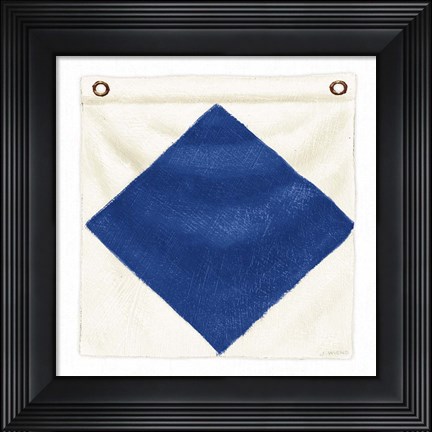 Framed Nautique XIII Print