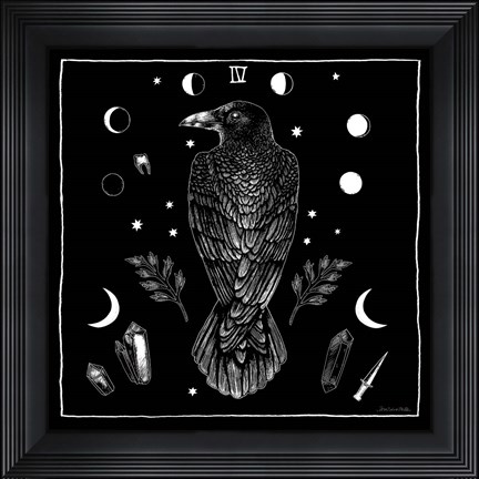 Framed All Hallows Eve IV Sq no Words Print