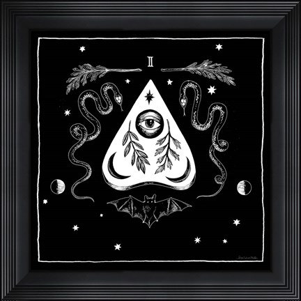 Framed All Hallows Eve II Sq no Words Print
