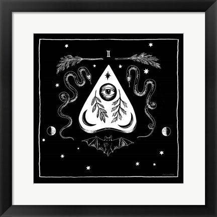 Framed All Hallows Eve II Sq no Words Print