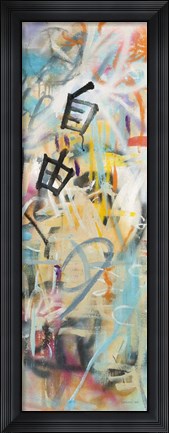 Framed Graffiti Freedom Panel II Print