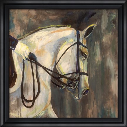 Framed Dressage v2 Print