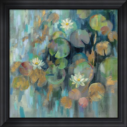 Framed Magic Lily Pond Print