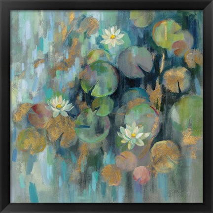 Framed Magic Lily Pond Print