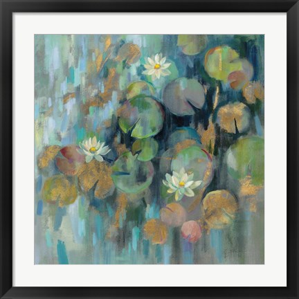 Framed Magic Lily Pond Print