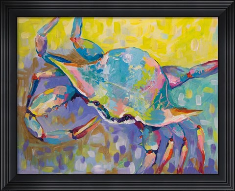 Framed Crabby Boy Print