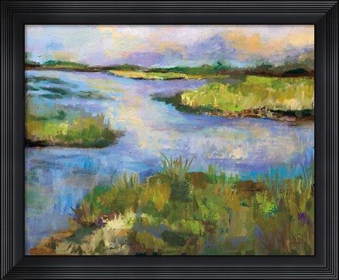 Framed Connecticut Marsh Print