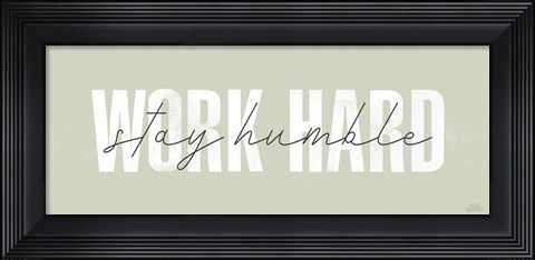 Framed Morning Affirmations IV Panel Print