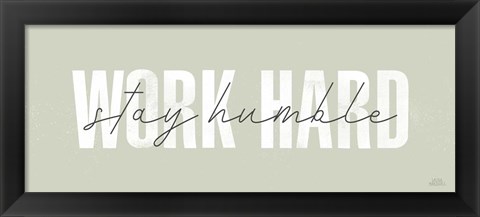 Framed Morning Affirmations IV Panel Print