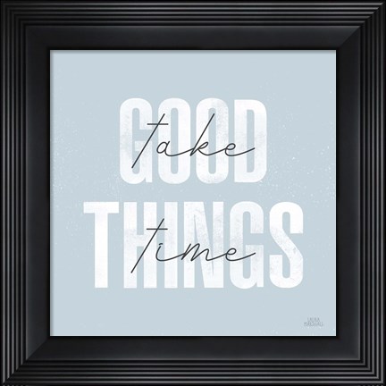 Framed Morning Affirmations III Print