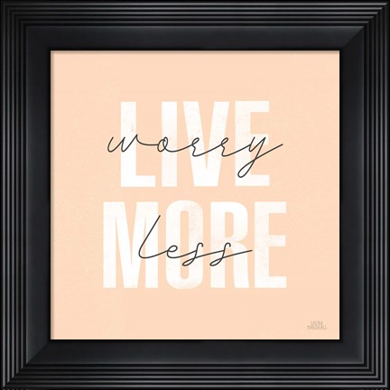 Framed Morning Affirmations II Print