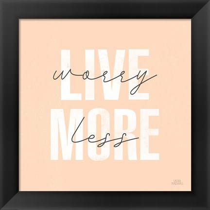 Framed Morning Affirmations II Print