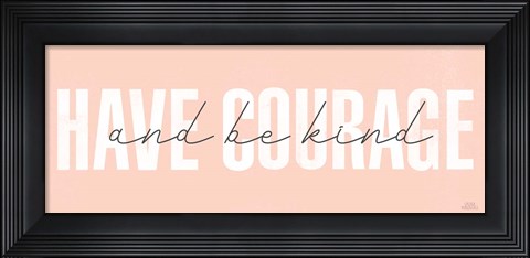Framed Morning Affirmations I Panel Print