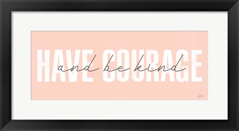 Framed Morning Affirmations I Panel Print