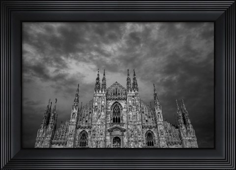 Framed Duomo di Milano Print