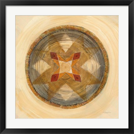 Framed Woven Beauty III Print