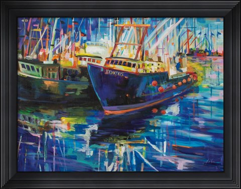 Framed In for the Night Print