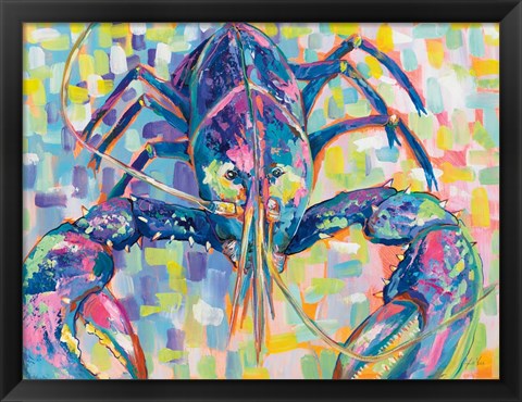 Framed Lilly Lobster II Print