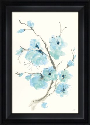 Framed Tinted Branch IV Print