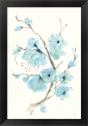 Framed Tinted Branch IV Print