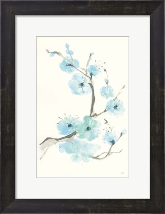 Framed Tinted Branch III Print