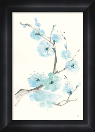 Framed Tinted Branch III Print