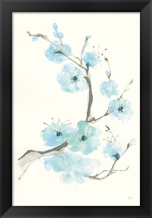 Framed Tinted Branch III Print