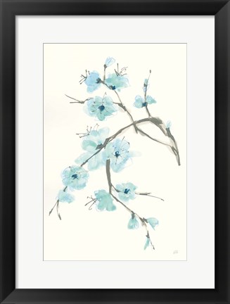 Framed Tinted Branch II Print