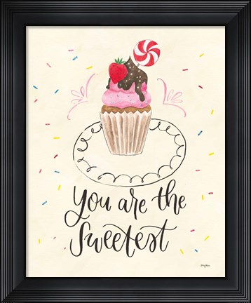 Framed Sweet Life III Light Print