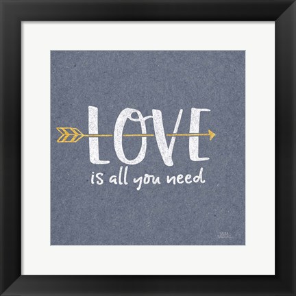 Framed Lovestruck V Sq Print