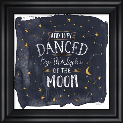 Framed Celestial Love II Sq Print