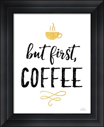 Framed Morning Motivation I Print