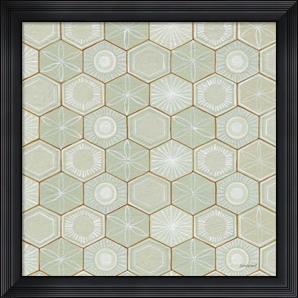 Framed Hex I Print