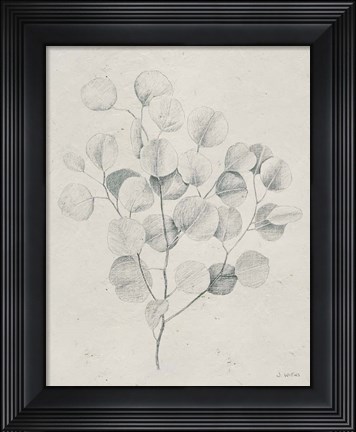Framed Soft Summer Sketches II Light Print
