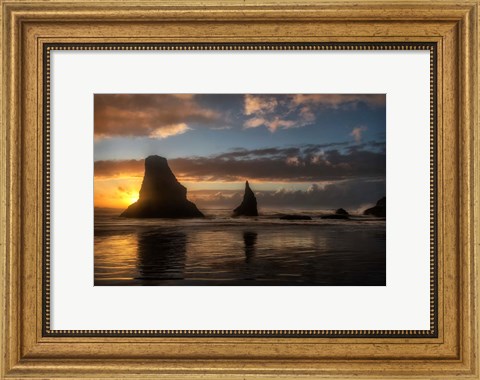 Framed Island Sunsets Print