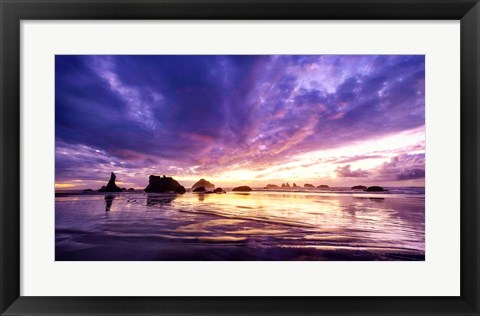 Framed Violet Skies Print