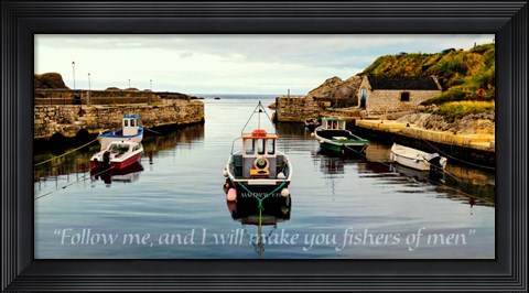Framed Follow Me Print