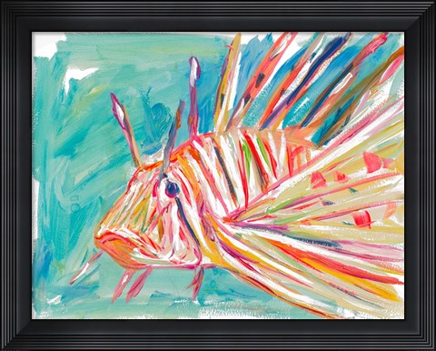 Framed Colorful Fish Print