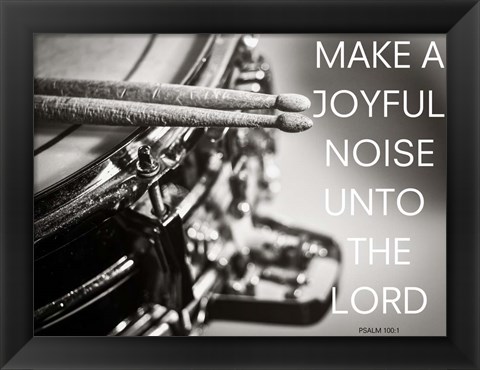 Framed Joyful Noise Print