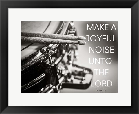 Framed Joyful Noise Print