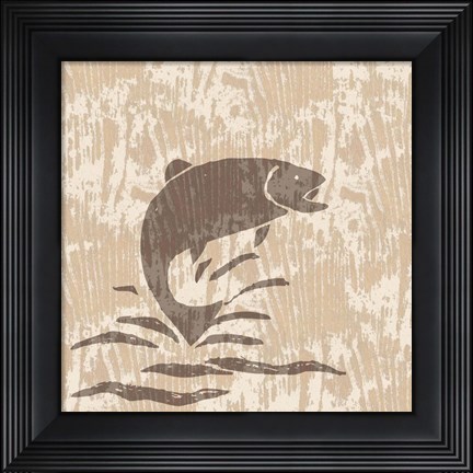 Framed Spirit Lodge IV Print