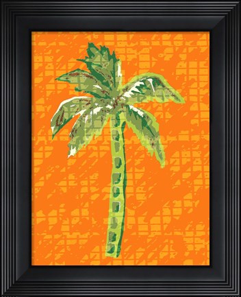 Framed Cool Palm I Print