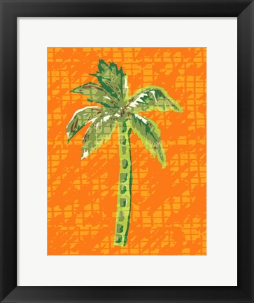 Framed Cool Palm I Print