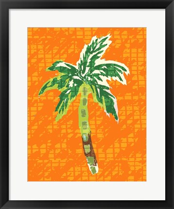 Framed Cool Palm II Print
